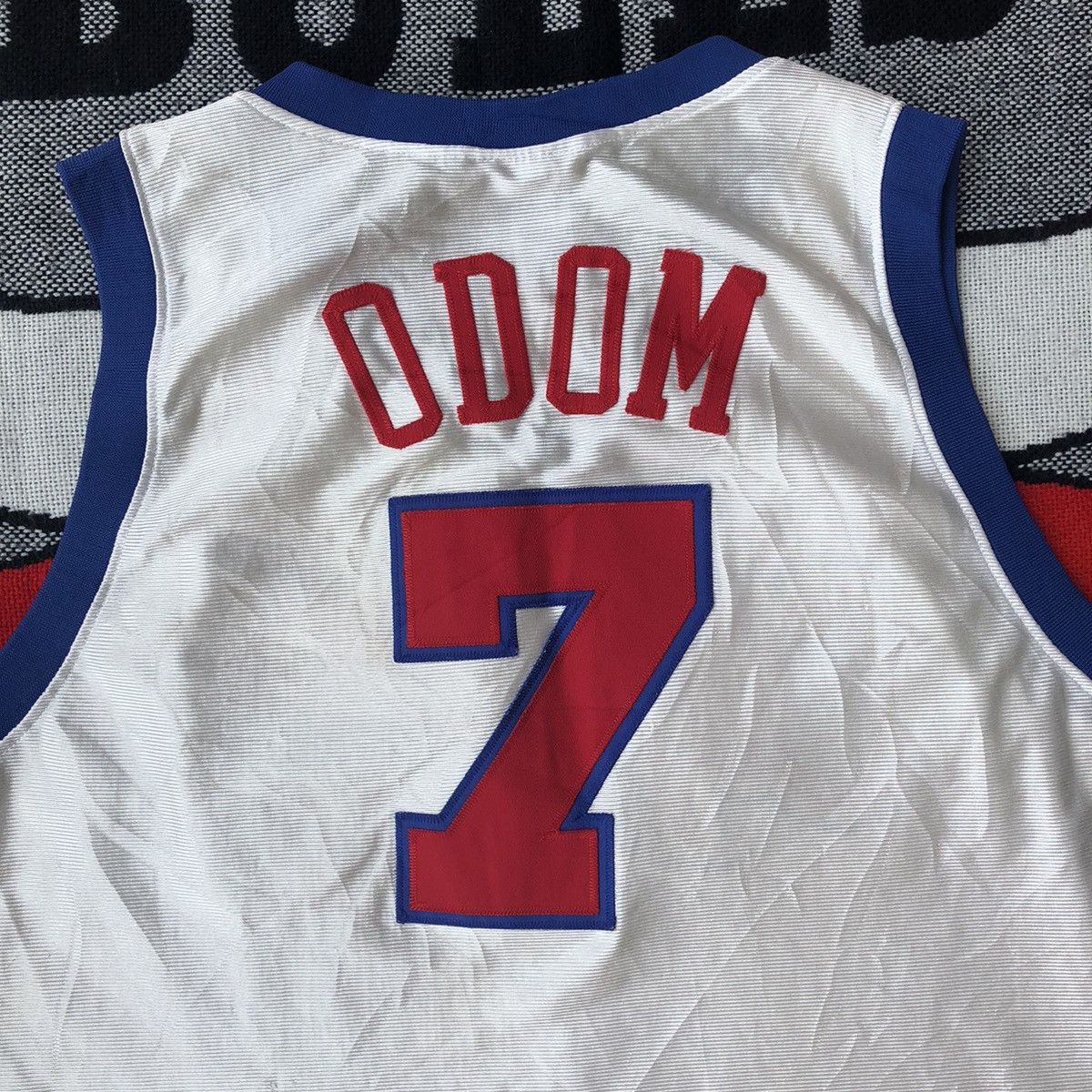 Champion Vintage LA Clippers Lamar Odom Authentic Champion Jersey Size US L / EU 52-54 / 3 - 4 Thumbnail