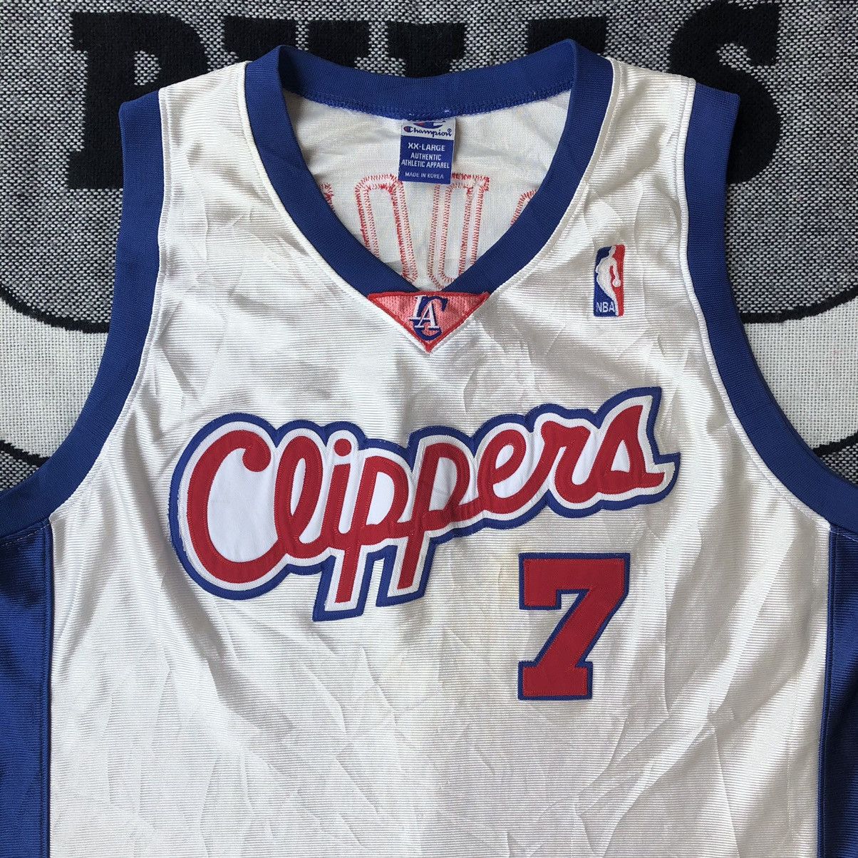 Champion Vintage LA Clippers Lamar Odom Authentic Champion Jersey Size US L / EU 52-54 / 3 - 3 Thumbnail