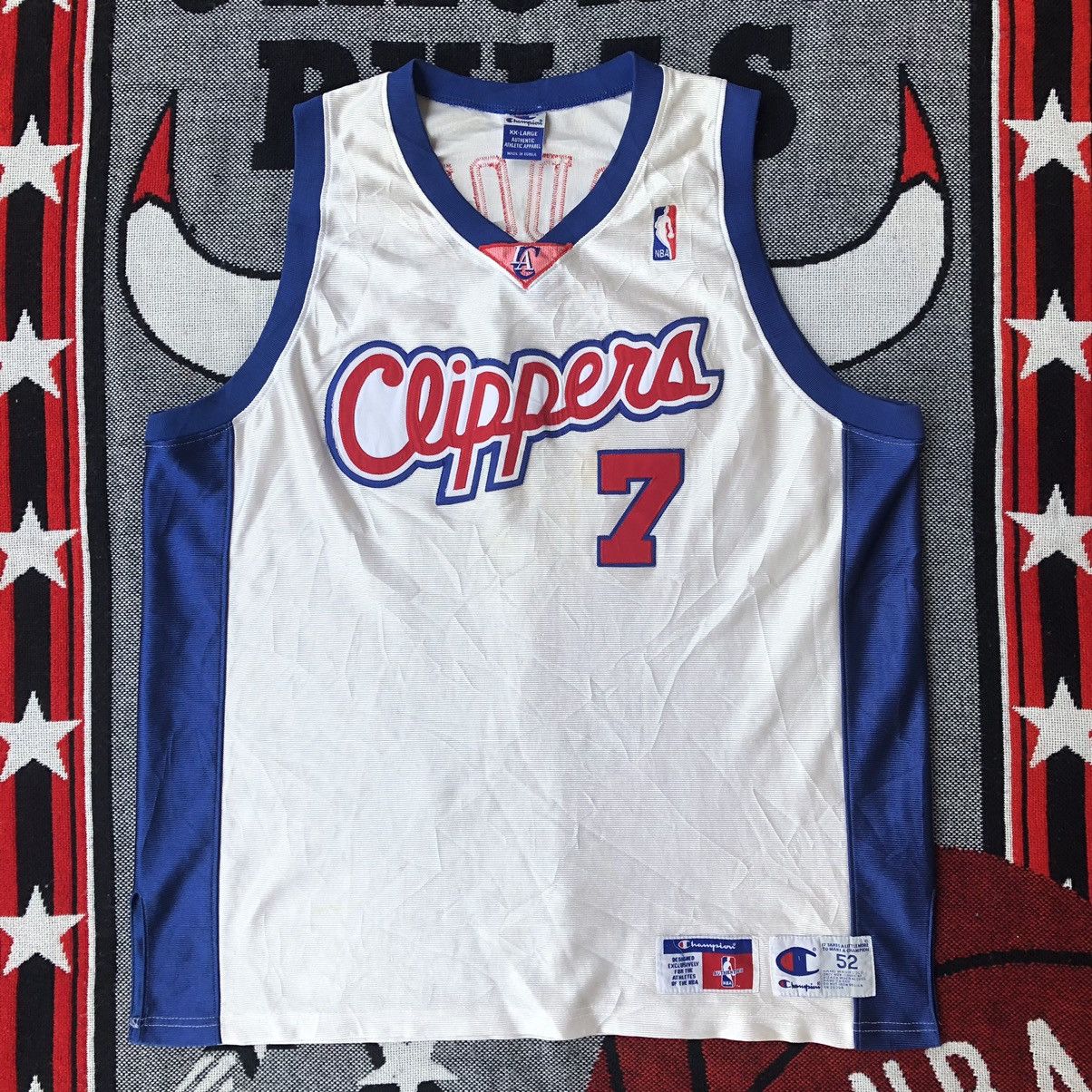 Champion Vintage LA Clippers Lamar Odom Authentic Champion Jersey Size US L / EU 52-54 / 3 - 1 Thumbnail