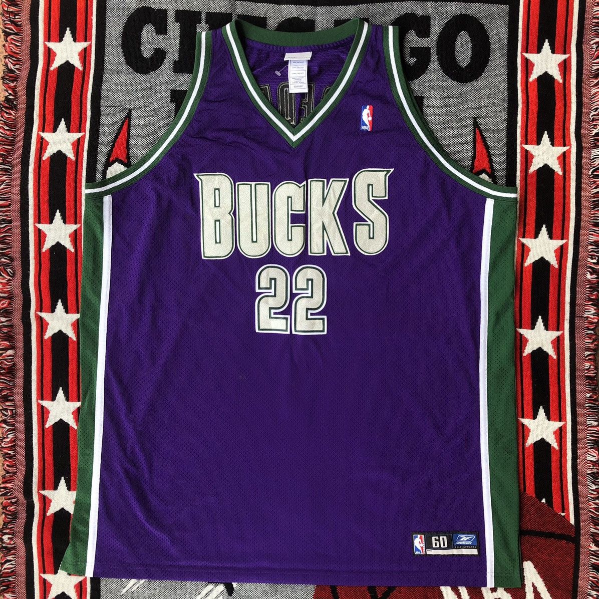 Vintage Milwaukee Bucks Michael Redd Authentic Reebok Jersey