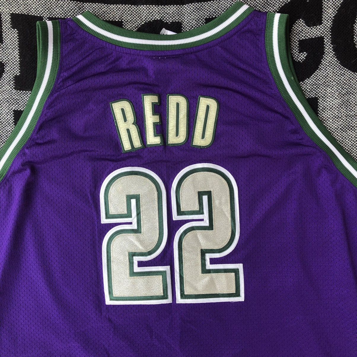 NBA Vintage Milwaukee Bucks Michael Redd Authentic Reebok Jersey Size US XXL / EU 58 / 5 - 4 Thumbnail