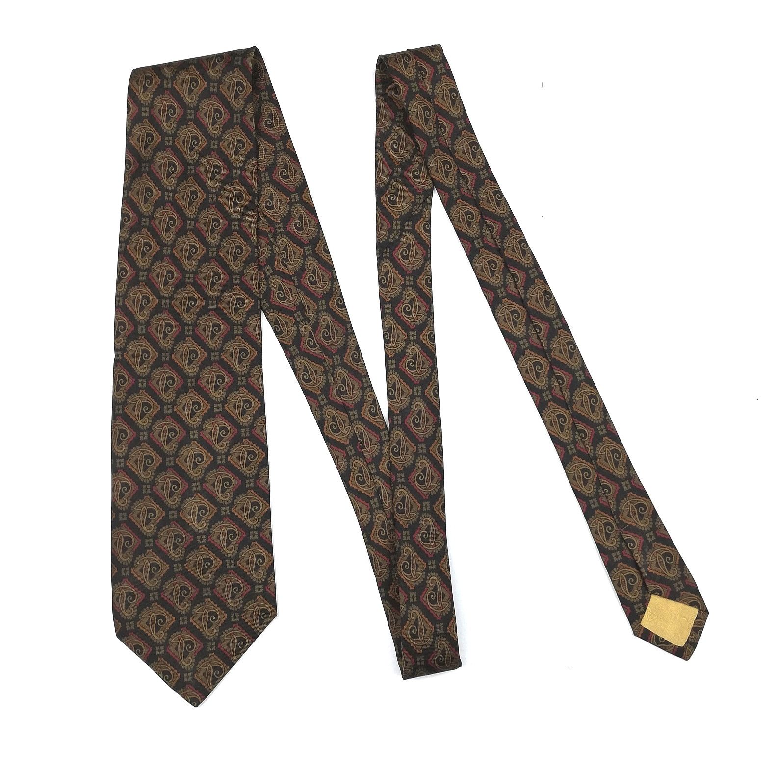 Yves Saint Laurent Yves Saint Laurent Paisley Design Mens Fashion Style Size ONE SIZE - 8 Thumbnail