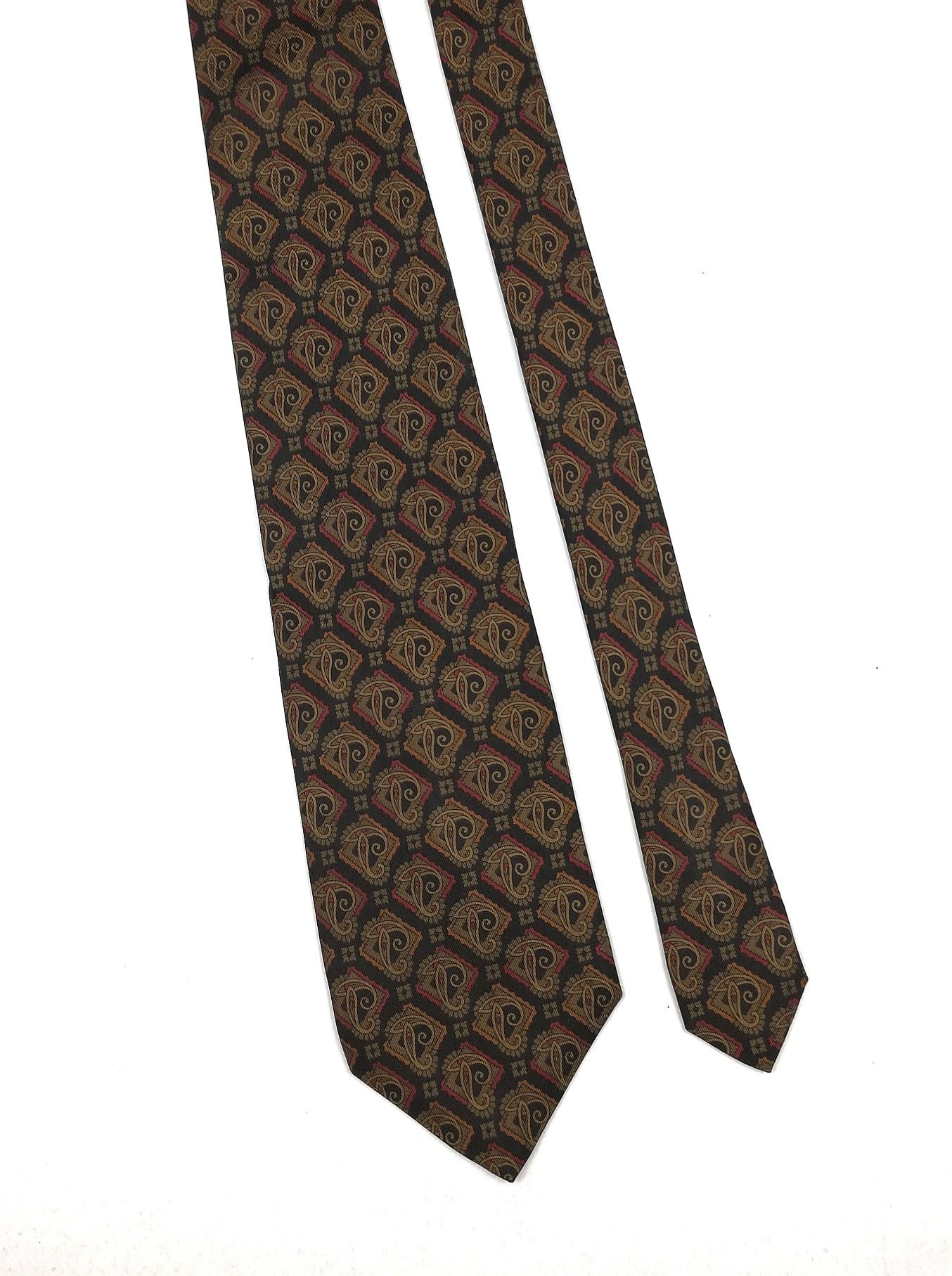 Yves Saint Laurent Yves Saint Laurent Paisley Design Mens Fashion Style Size ONE SIZE - 7 Thumbnail