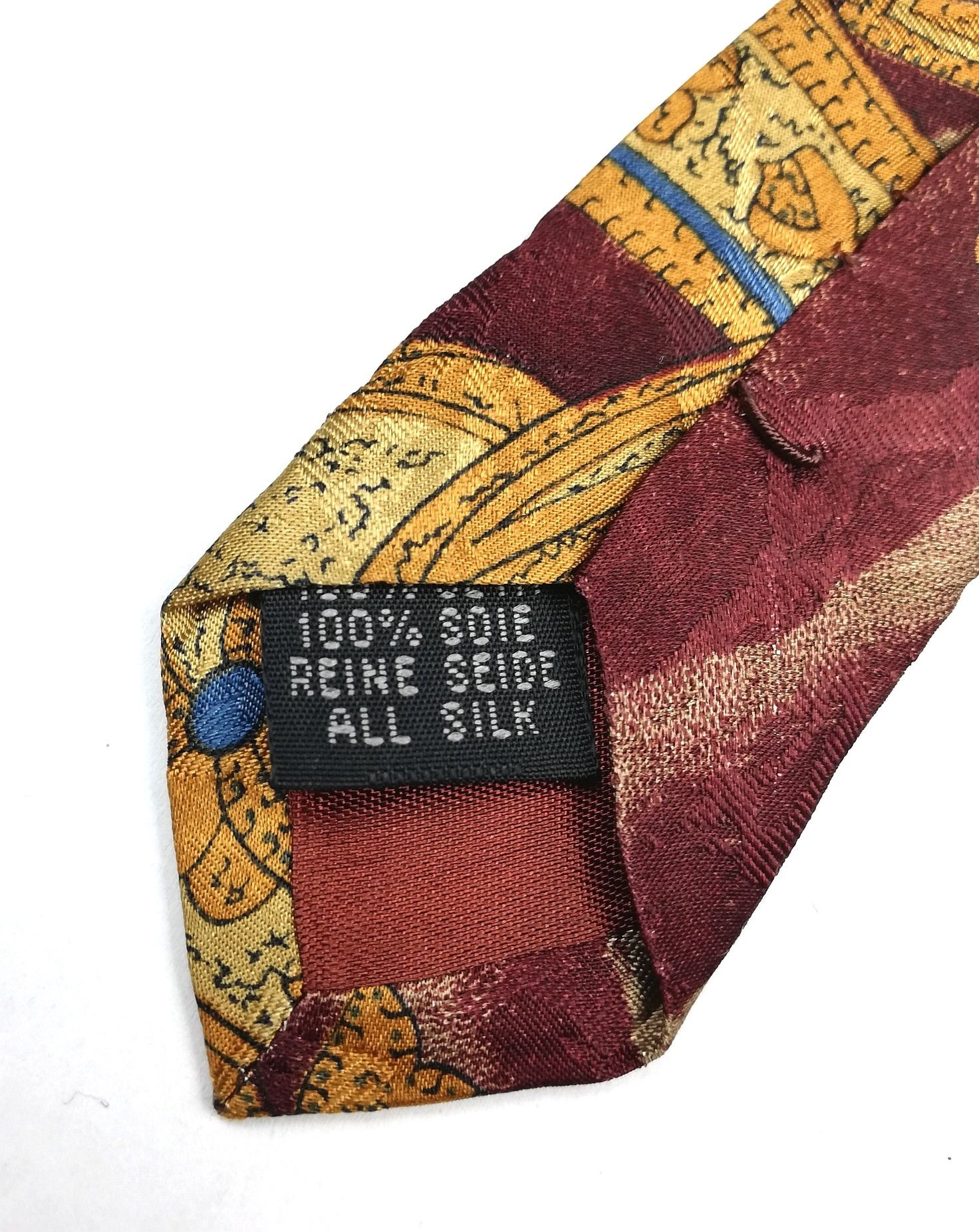 Japanese Brand Vintage Lejour Paisley's Necktie For Mens Fashion Style Size ONE SIZE - 6 Thumbnail