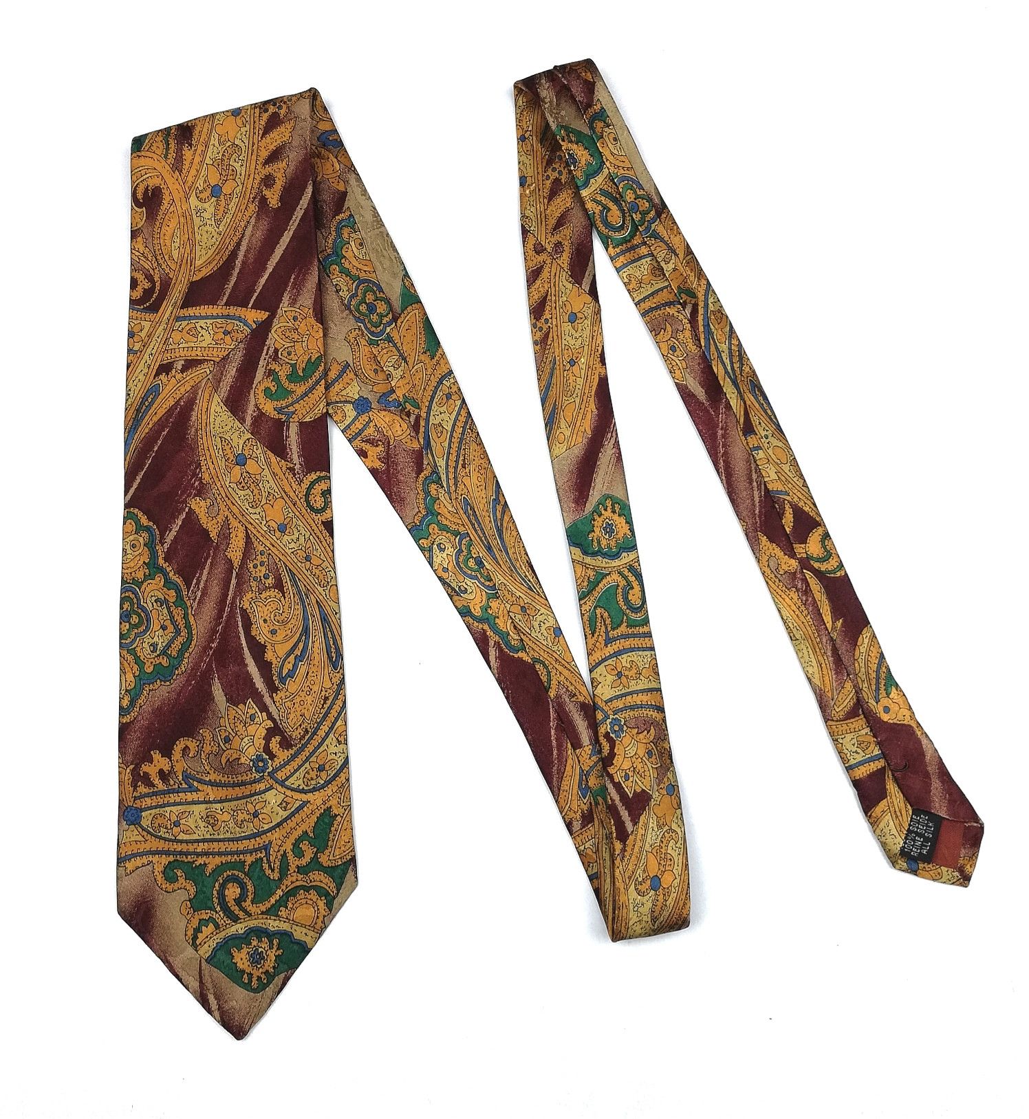 Japanese Brand Vintage Lejour Paisley's Necktie For Mens Fashion Style Size ONE SIZE - 9 Thumbnail