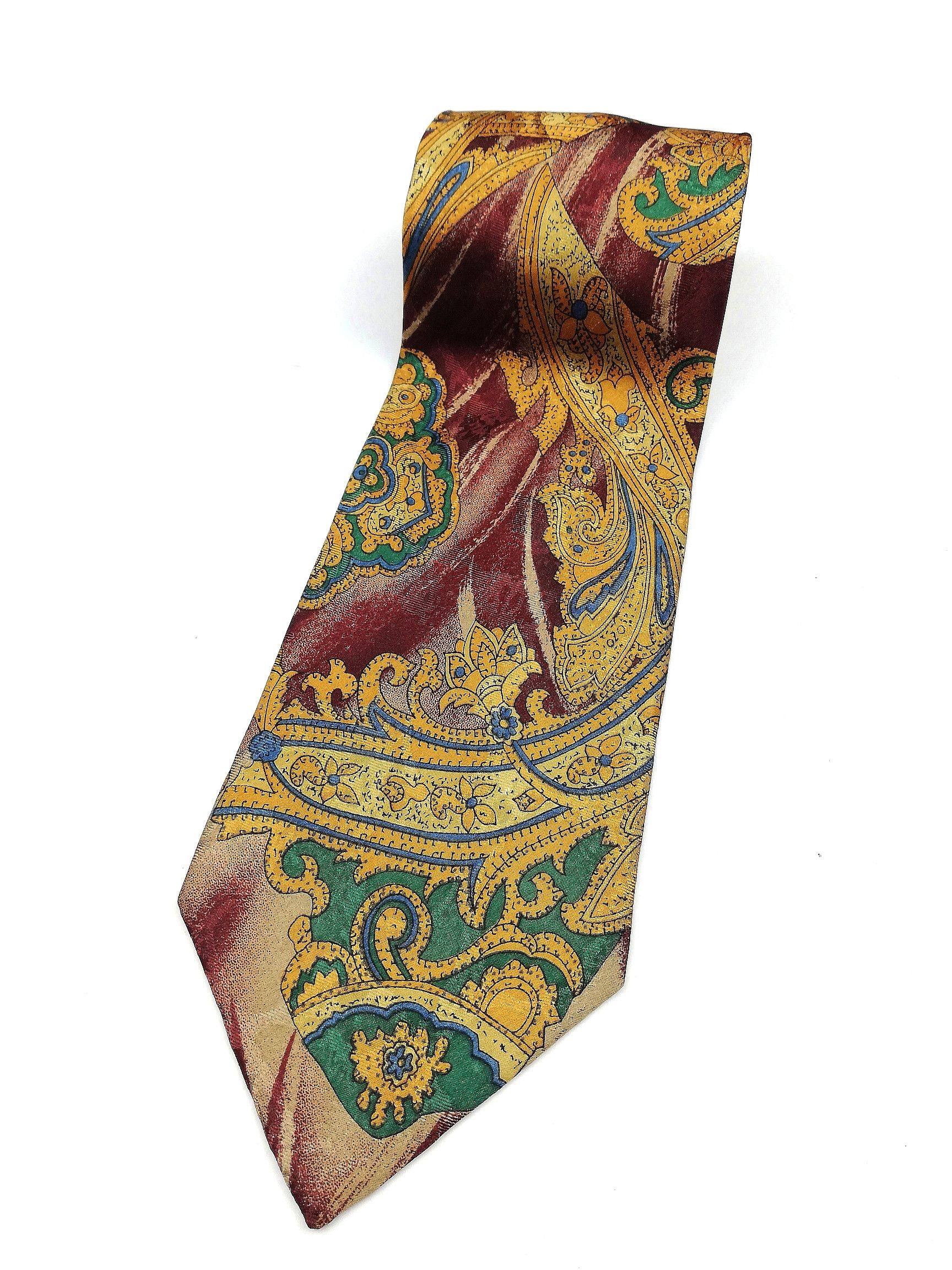 Japanese Brand Vintage Lejour Paisley's Necktie For Mens Fashion Style Size ONE SIZE - 1 Thumbnail