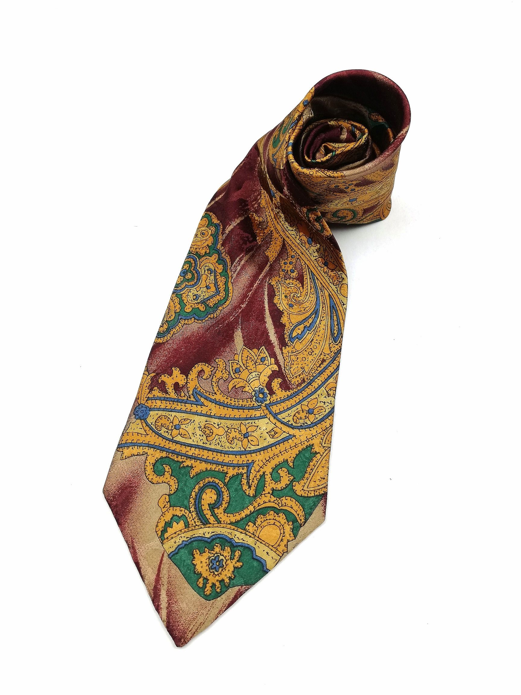 Japanese Brand Vintage Lejour Paisley's Necktie For Mens Fashion Style Size ONE SIZE - 2 Thumbnail