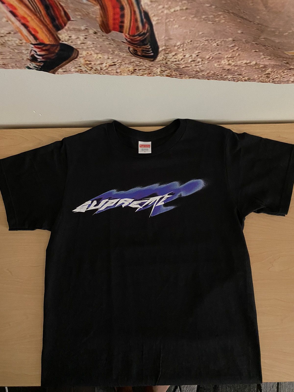 ★21SS WEEK1★Supreme Wind Tee SUPREME WIND TEE PEACH/ SIZE LARGE SS21 WEEK 1 (BRAND NEW