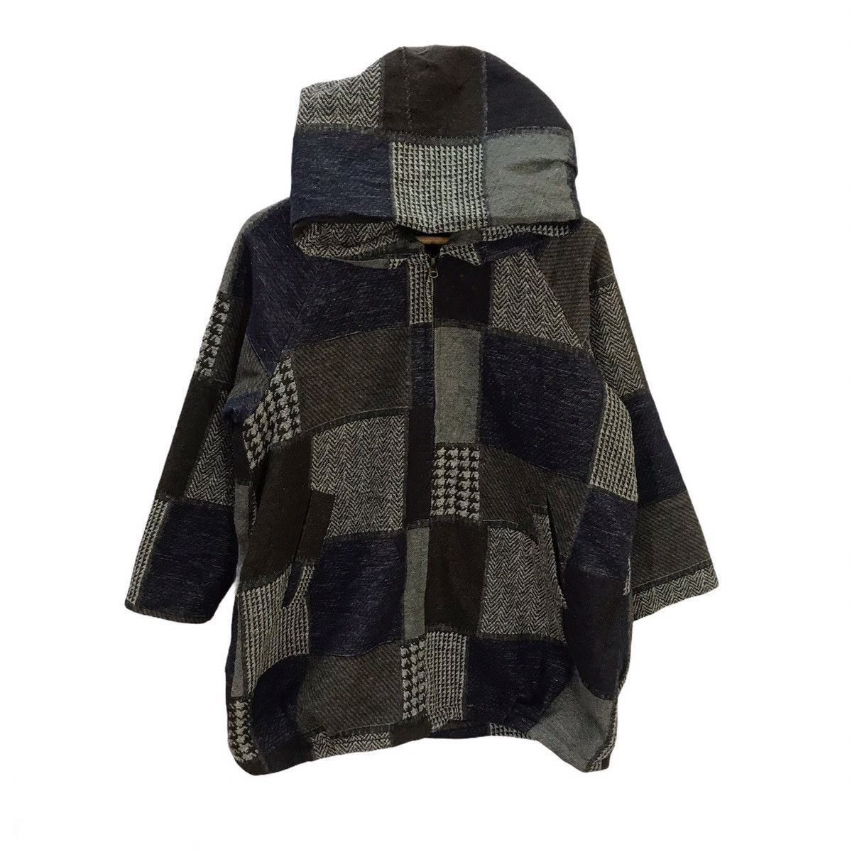 Soul berry patchwork style hoodies kapital style jacket