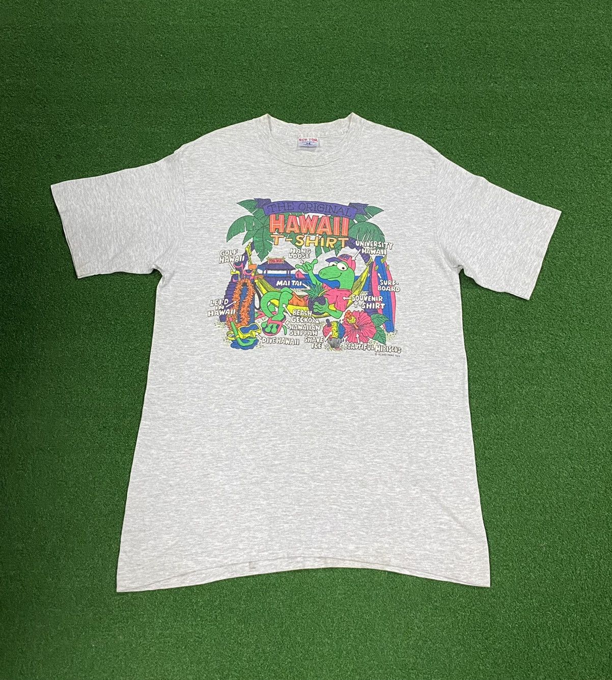 SOF TEE HAWAII VINTAGE T SHIRT #pakzue2897B