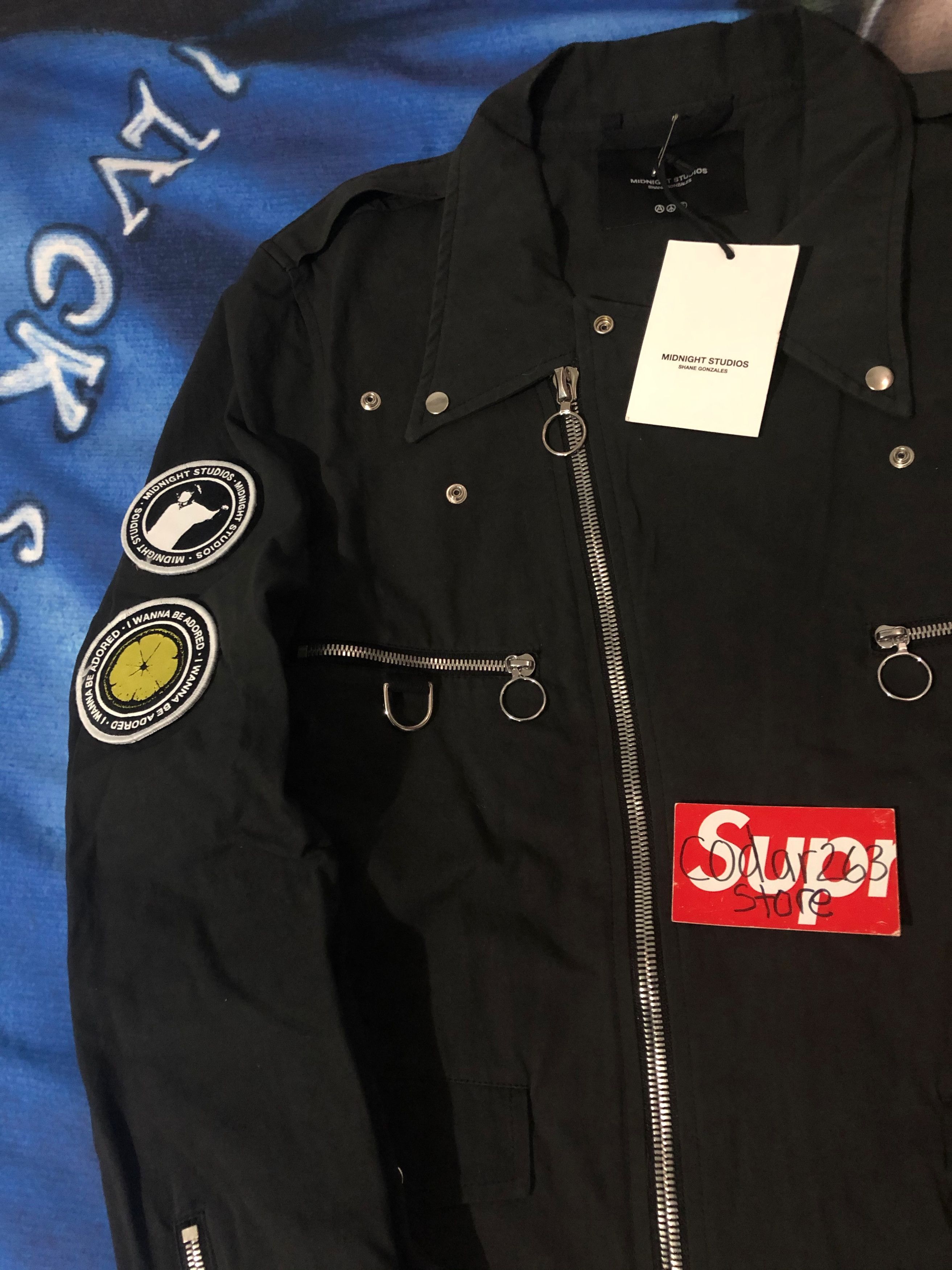 Midnight Studios Bondage Riders Jacket - Midnight Studios Poplin Size US M / EU 48-50 / 2 - 4 Thumbnail