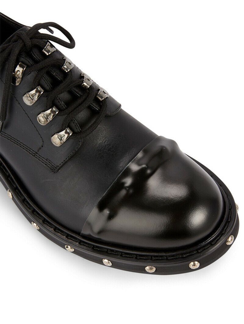 Alexander McQueen Alexander McQueen Hobnail Leather Derby Shoes Men's - 41 Size US 8 / EU 41 - 4 Thumbnail