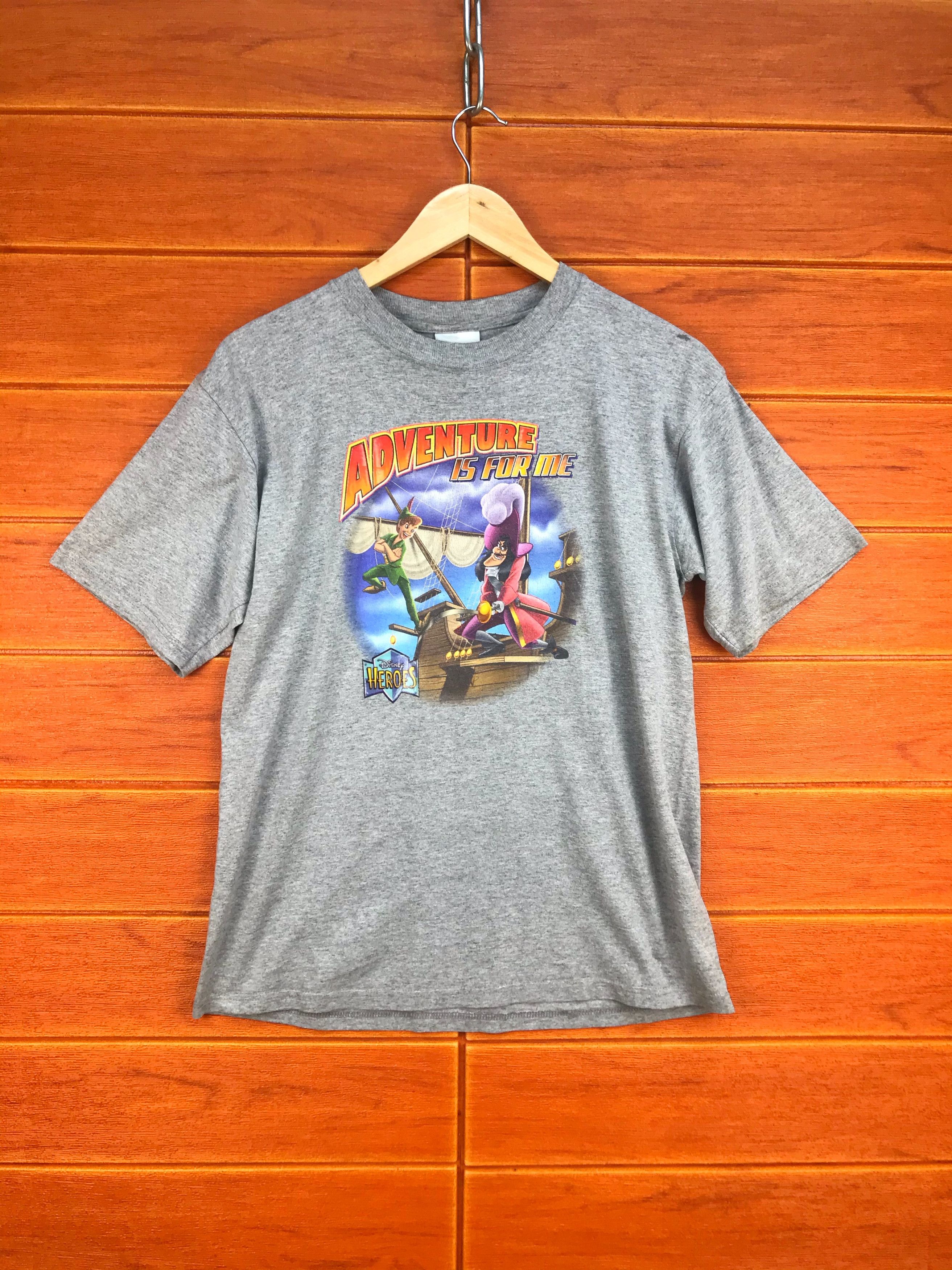Vintage Vintage 2000s Peter Pan Disney Shirt Size US S / EU 44-46 / 1 - 1 Thumbnail