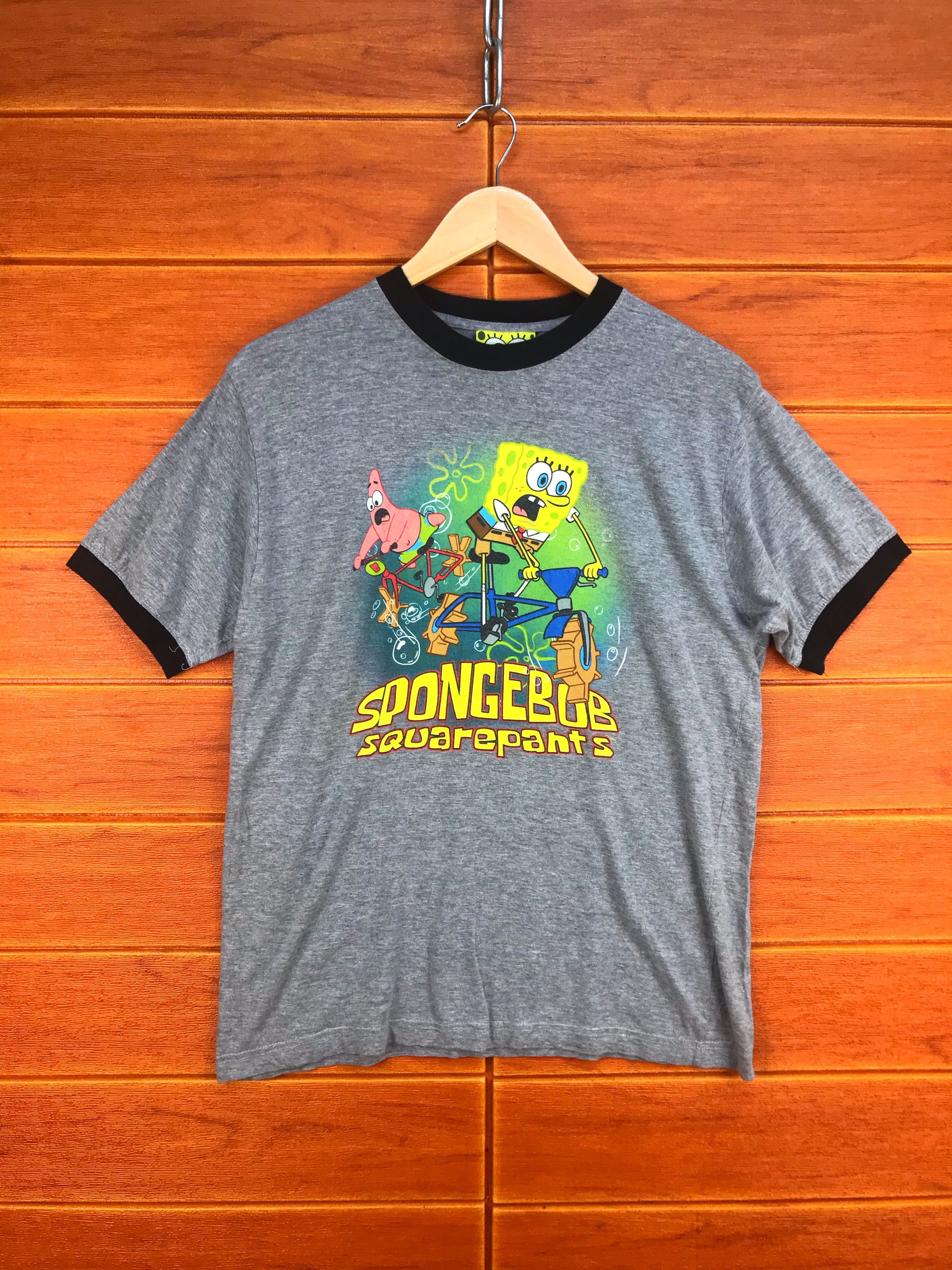 Nickelodeon Vintage 2000s SpongeBob Squarepants Nickelodeon Shirt Size US S / EU 44-46 / 1 - 2 Thumbnail