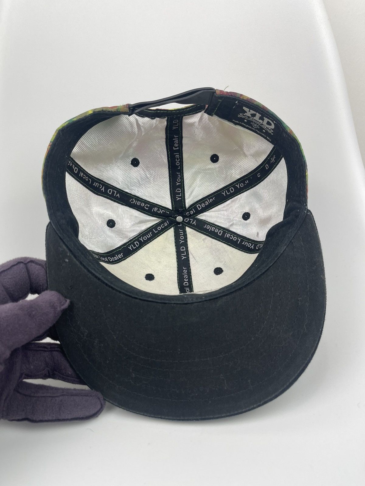 If Six Was Nine marijuana weed leaf repeat ganja rasta snapback hat Size ONE SIZE - 11 Thumbnail