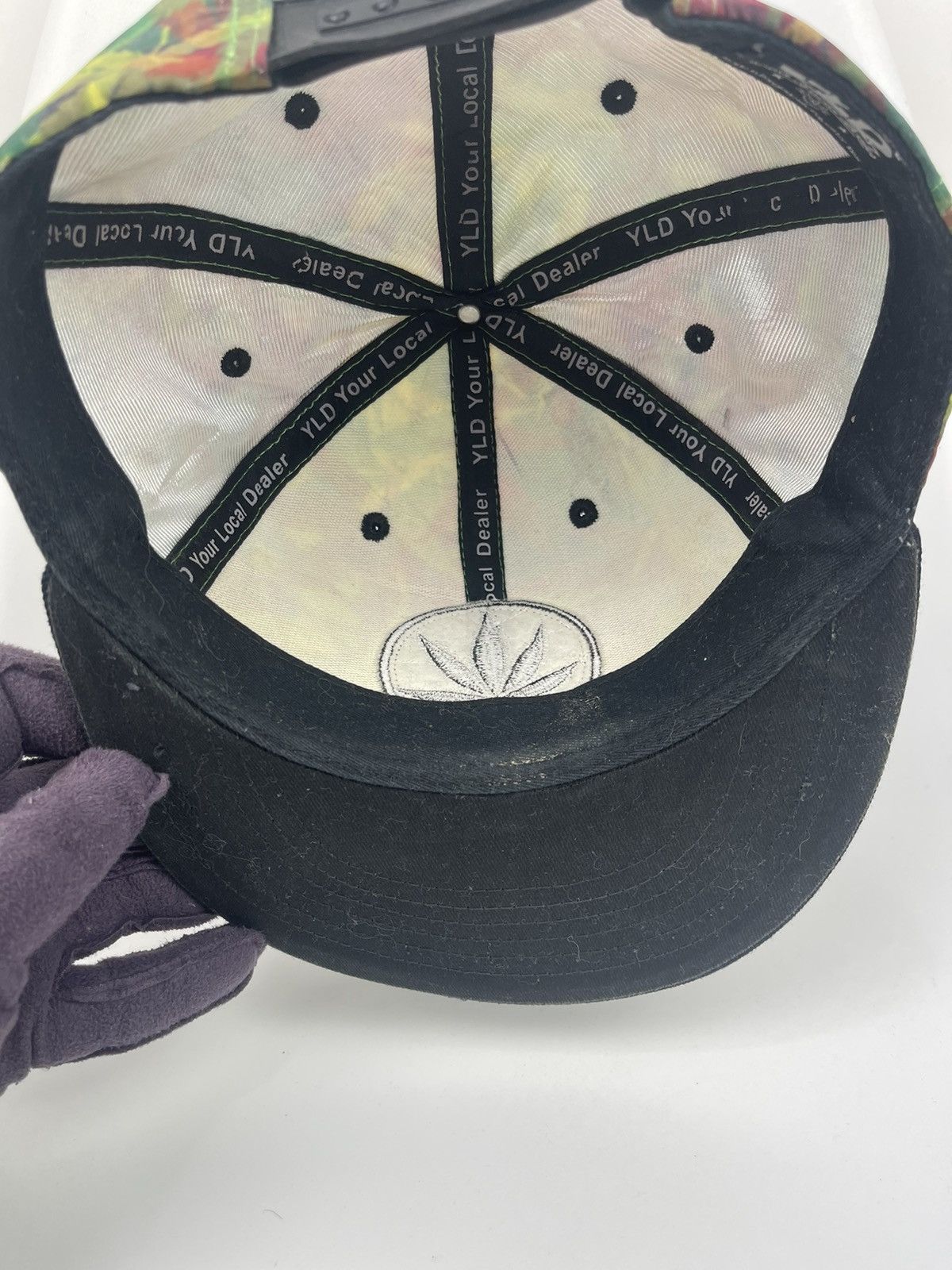 If Six Was Nine marijuana weed leaf repeat ganja rasta snapback hat Size ONE SIZE - 12 Thumbnail