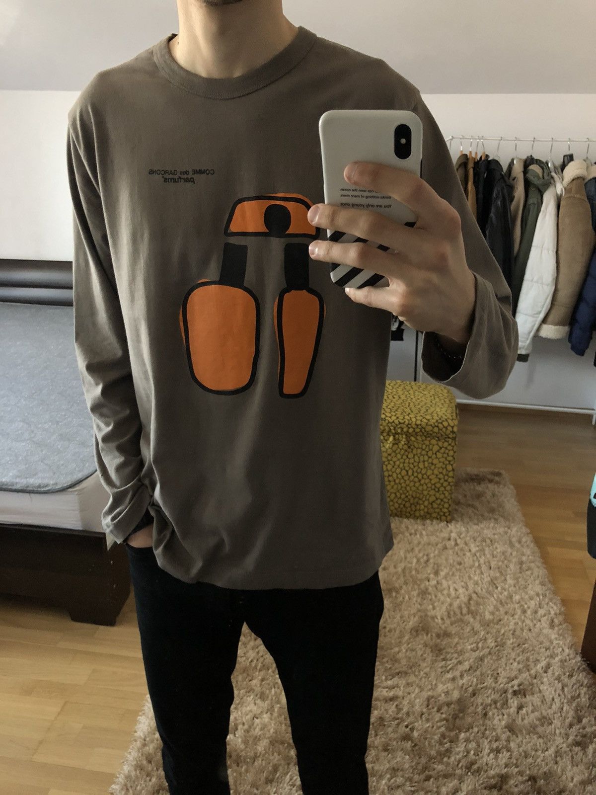 Comme des Garcons Comme Des Garcons Parfums long sleeve Size US L / EU 52-54 / 3 - 7 Thumbnail