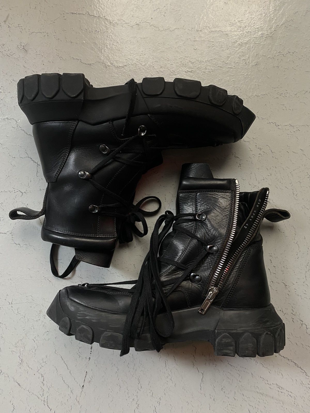 Rick owens pentagram hiking boots online