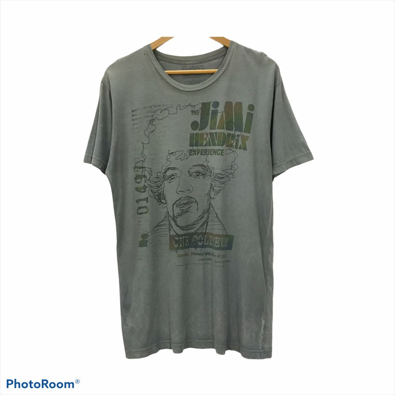 Converse 🔥Offer me💥Jimi Hendrix x Converse One Star Tee Large Size Size US L / EU 52-54 / 3 - 1 Thumbnail