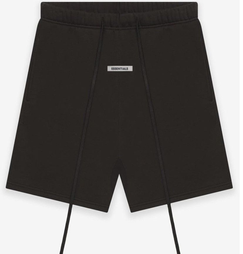 Fear of God Fear of God Essentials Weathered Black shorts Size US 34 / EU 50 - 4 Thumbnail
