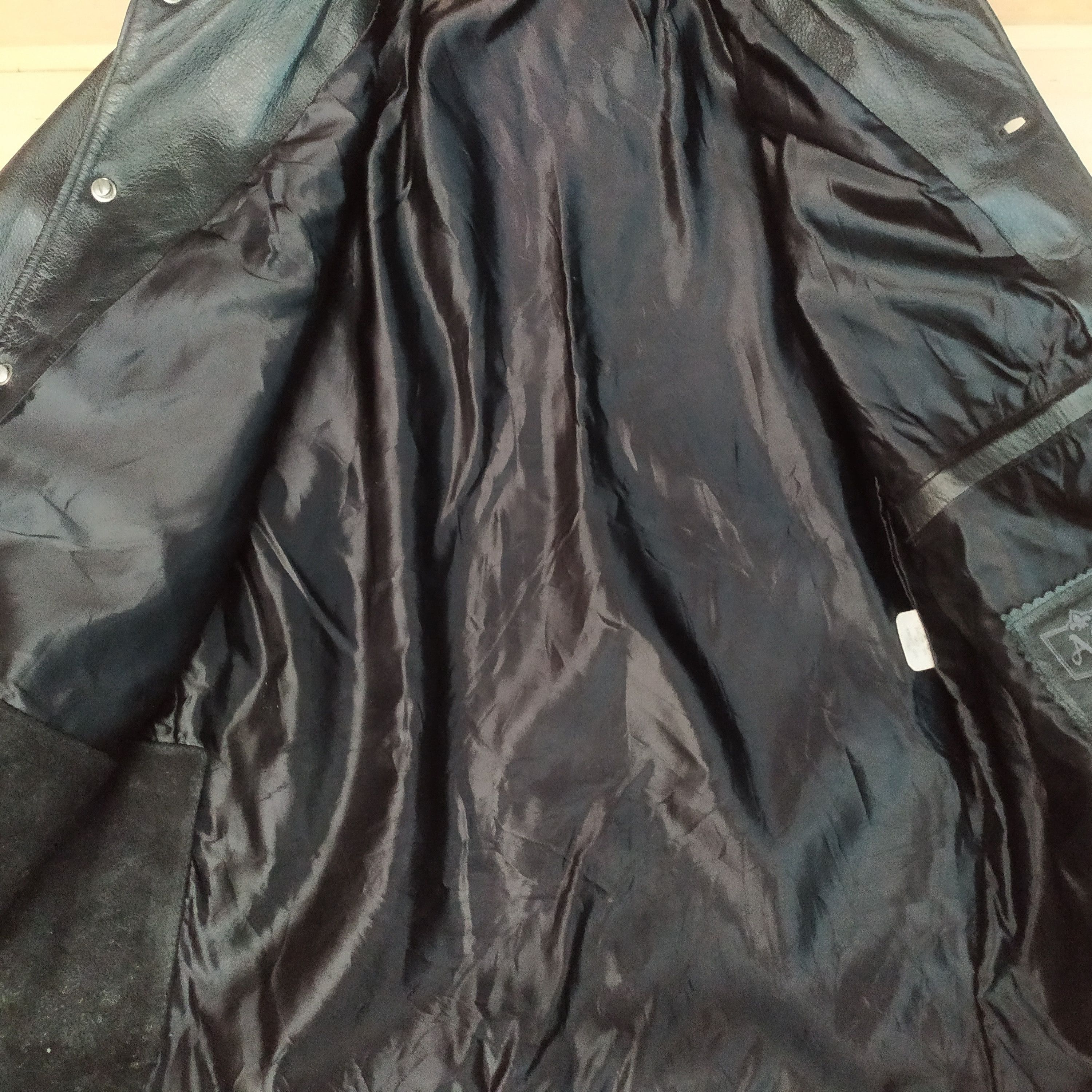 A&G Rock AMAL GUESSOUS LEATHER EMBROIDERY STERLING SILVER JACKET Size US M / EU 48-50 / 2 - 5 Thumbnail