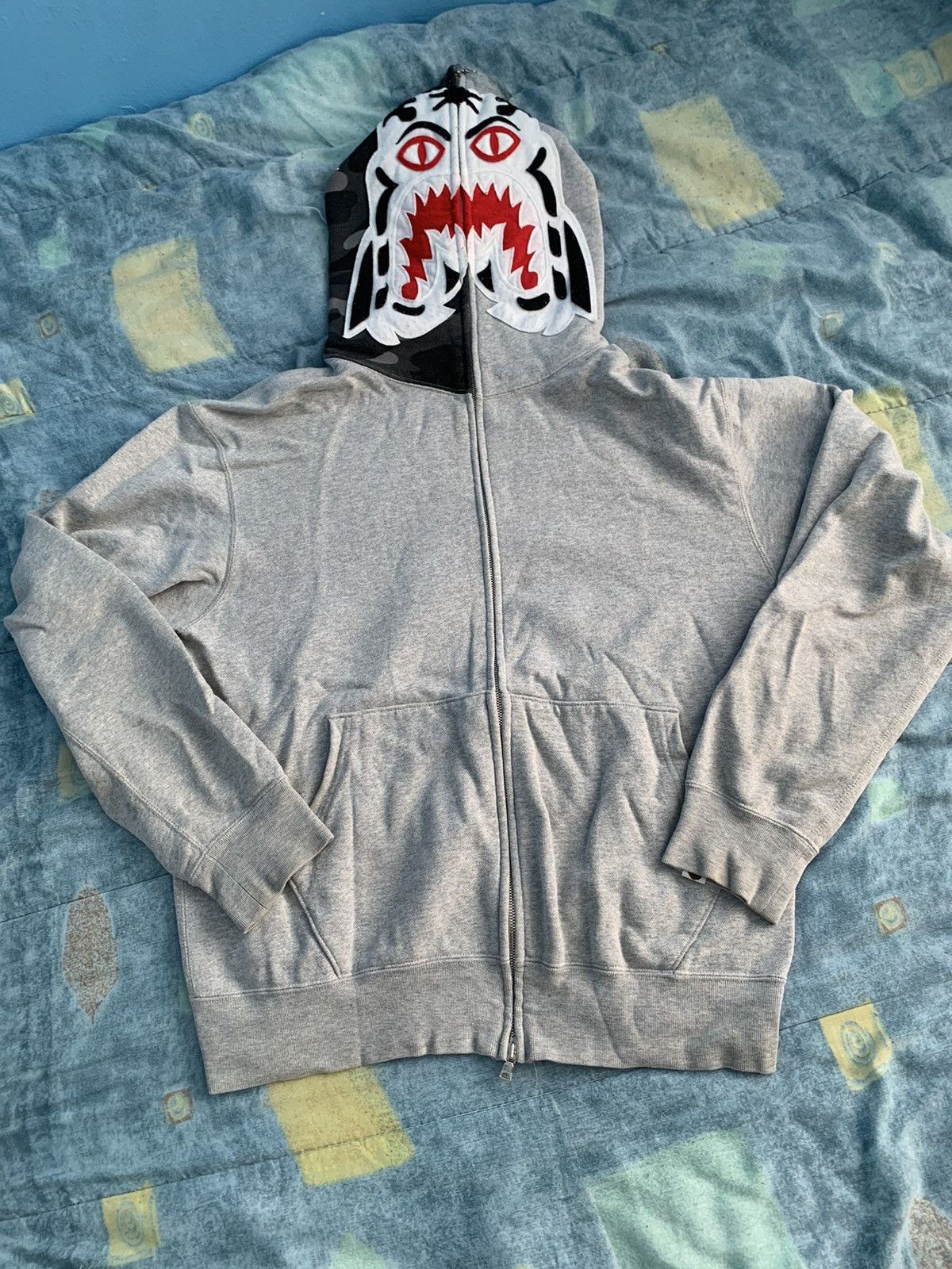 Bape Tiger Full Zip Hoodie Size US M / EU 48-50 / 2 - 2 Thumbnail