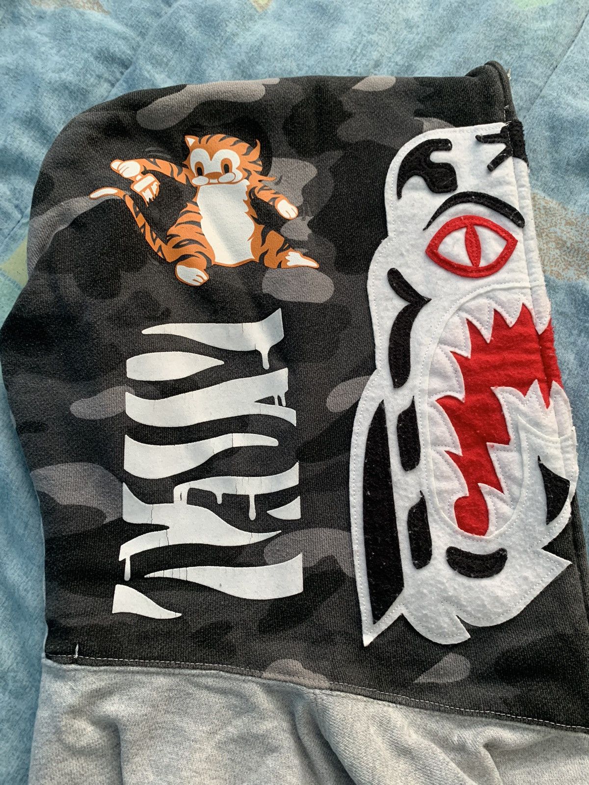 Bape Tiger Full Zip Hoodie Size US M / EU 48-50 / 2 - 3 Thumbnail