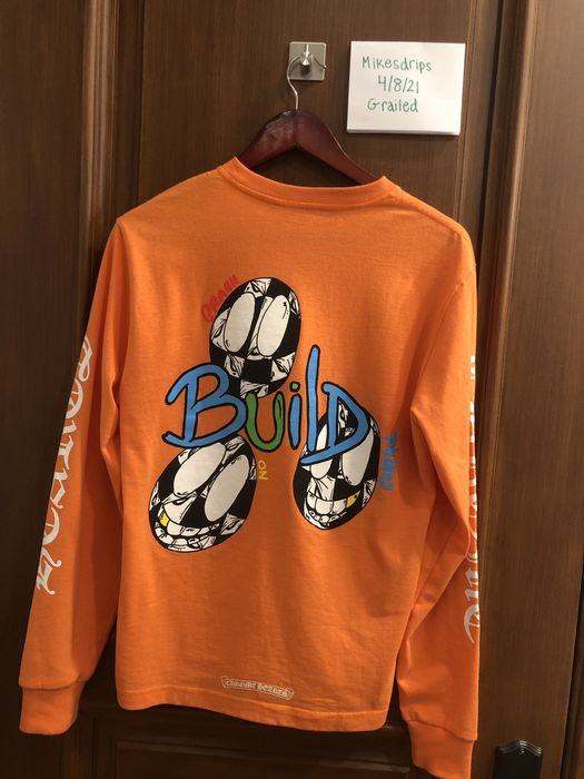 低価格 クロムハーツ×MATTY BOY トレーナー BUILD size XL