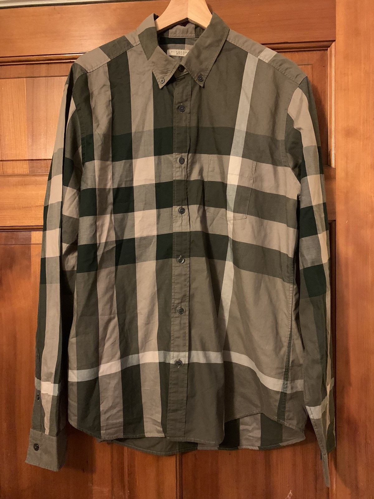 Burberry × Designer *RARE* Burberry Plaid Button-Up Shirt - Size XL Size US XL / EU 56 / 4 - 1 Thumbnail