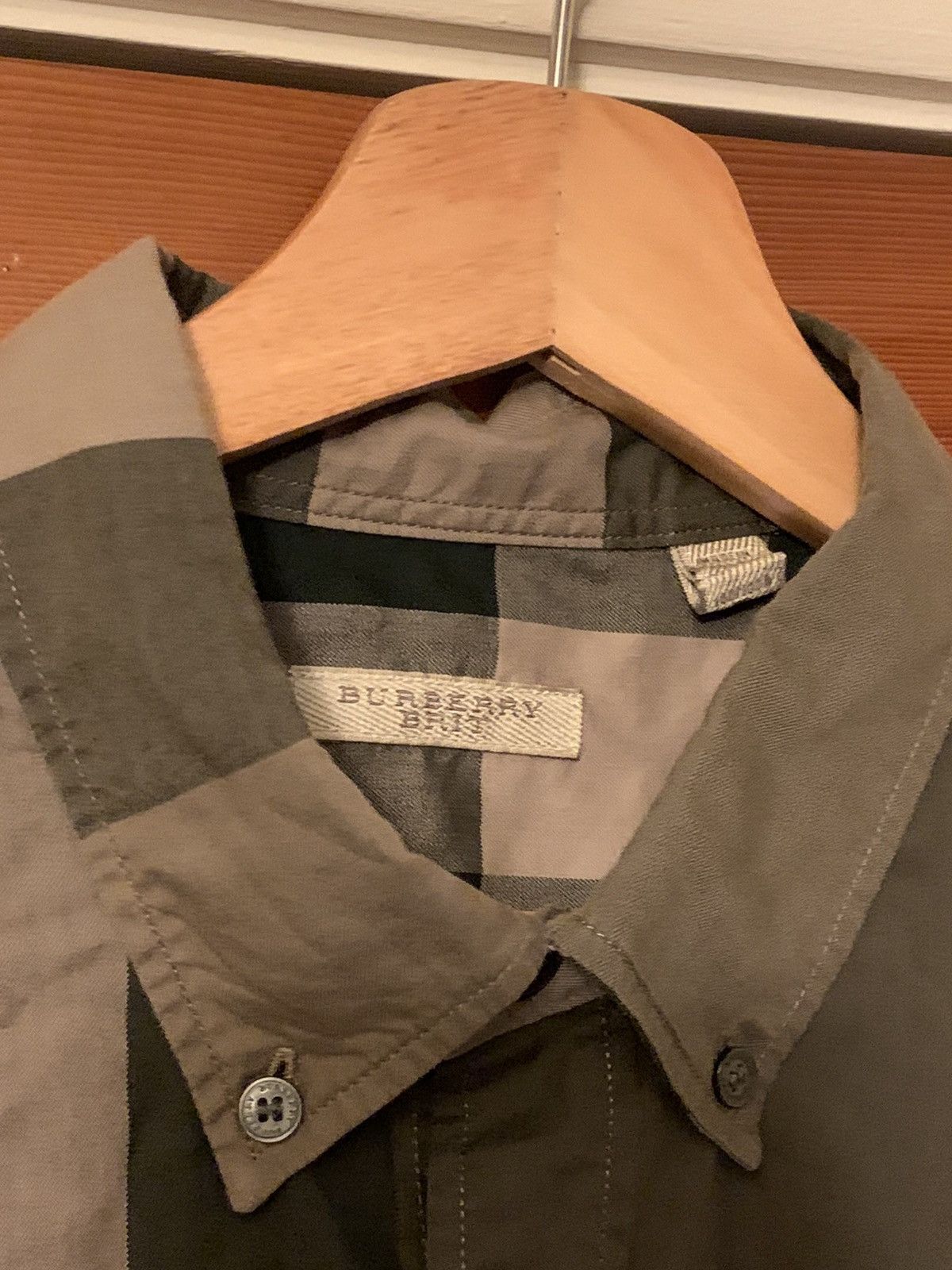 Burberry × Designer *RARE* Burberry Plaid Button-Up Shirt - Size XL Size US XL / EU 56 / 4 - 3 Thumbnail