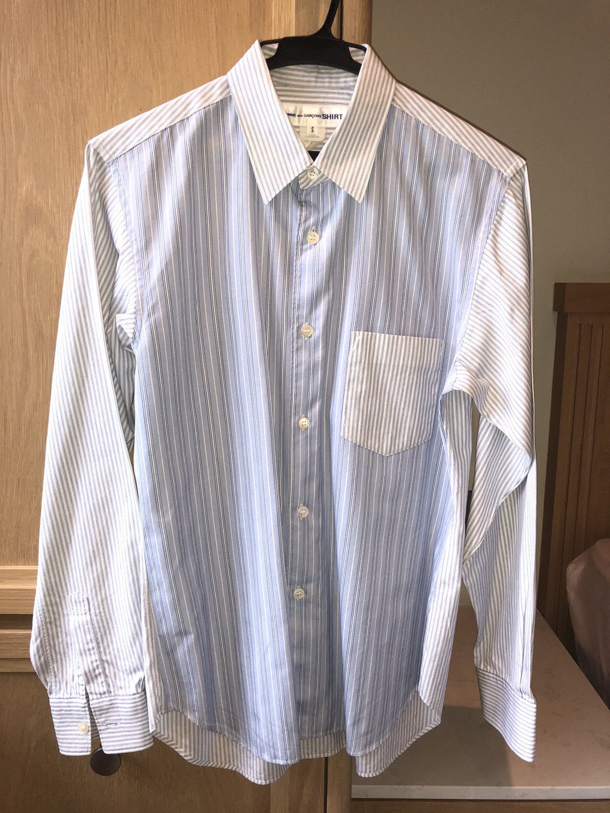 Striped CdGShirt shirt