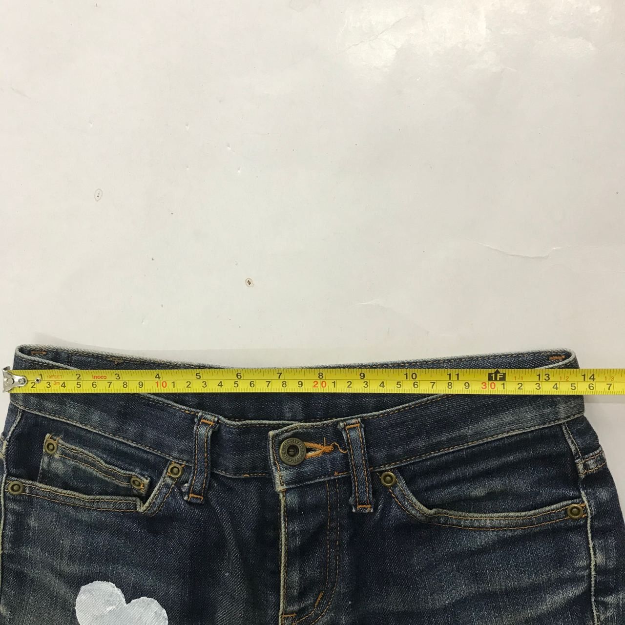 Hysteric Glamour 🔥 Vintage Hysteric Glamour Skeleton Art Bootcut Denim Size US 29 - 9 Thumbnail