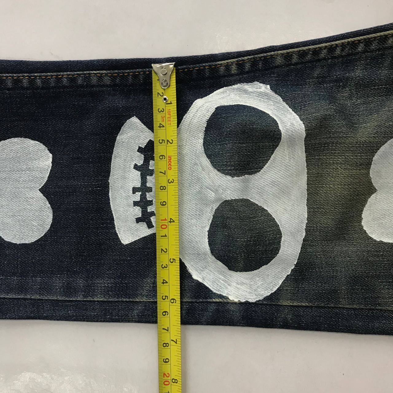 Hysteric Glamour 🔥 Vintage Hysteric Glamour Skeleton Art Bootcut Denim Size US 29 - 12 Thumbnail