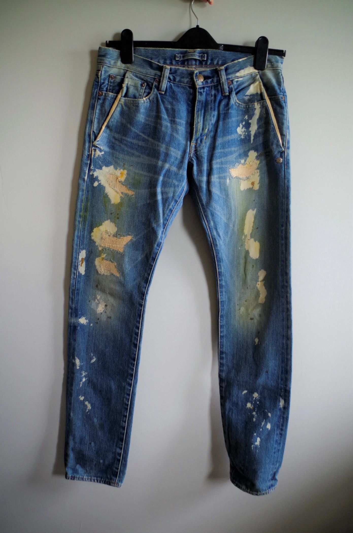 Maison MIHARA YASUHIRO Miharayasuhiro Early 00s Biker Denim | Grailed