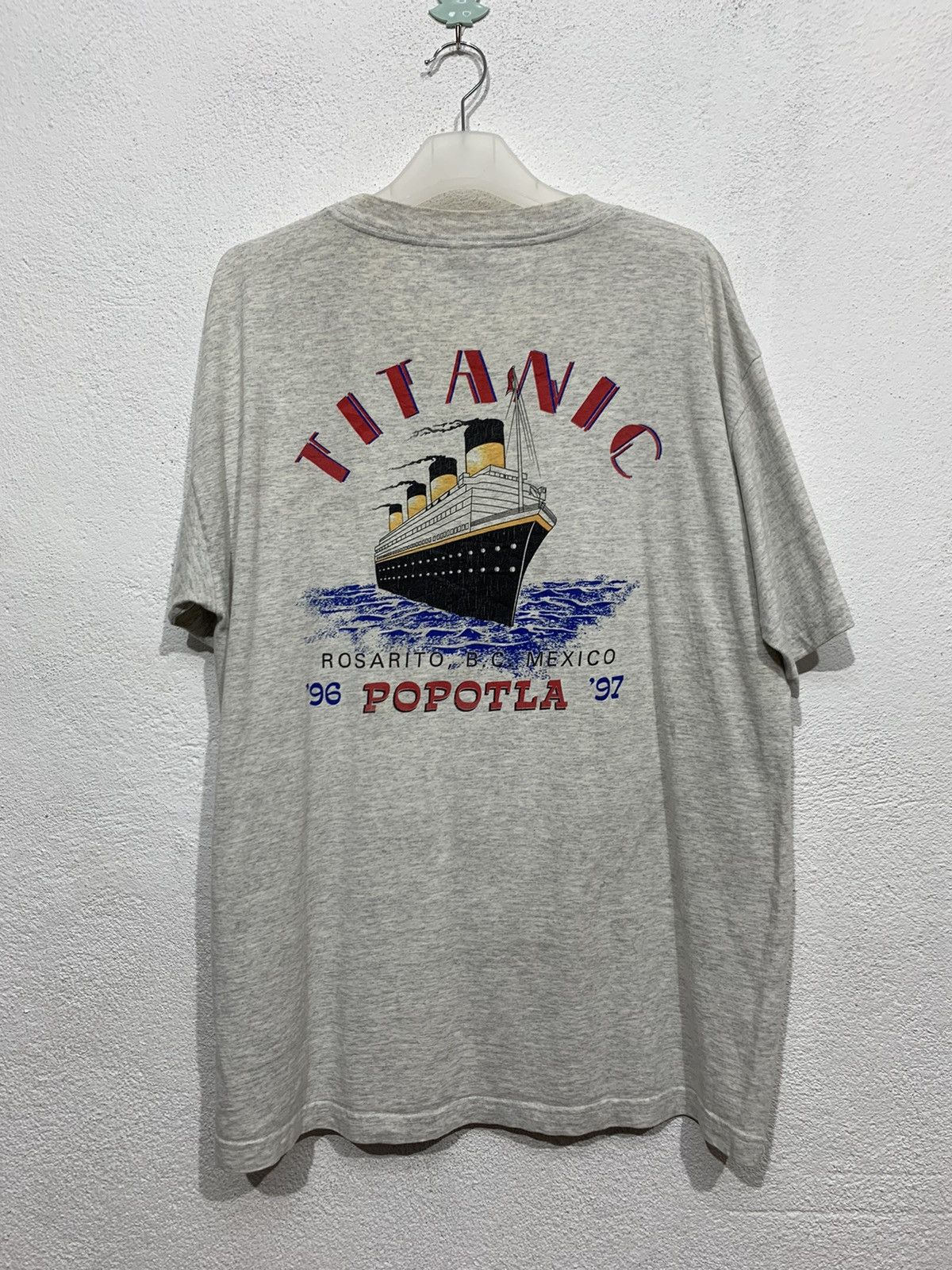 トップス 90's TITANIC Movie Tee / L Vintage 90s Titanic Movie Promo T Shirt Small Fox | eBay
