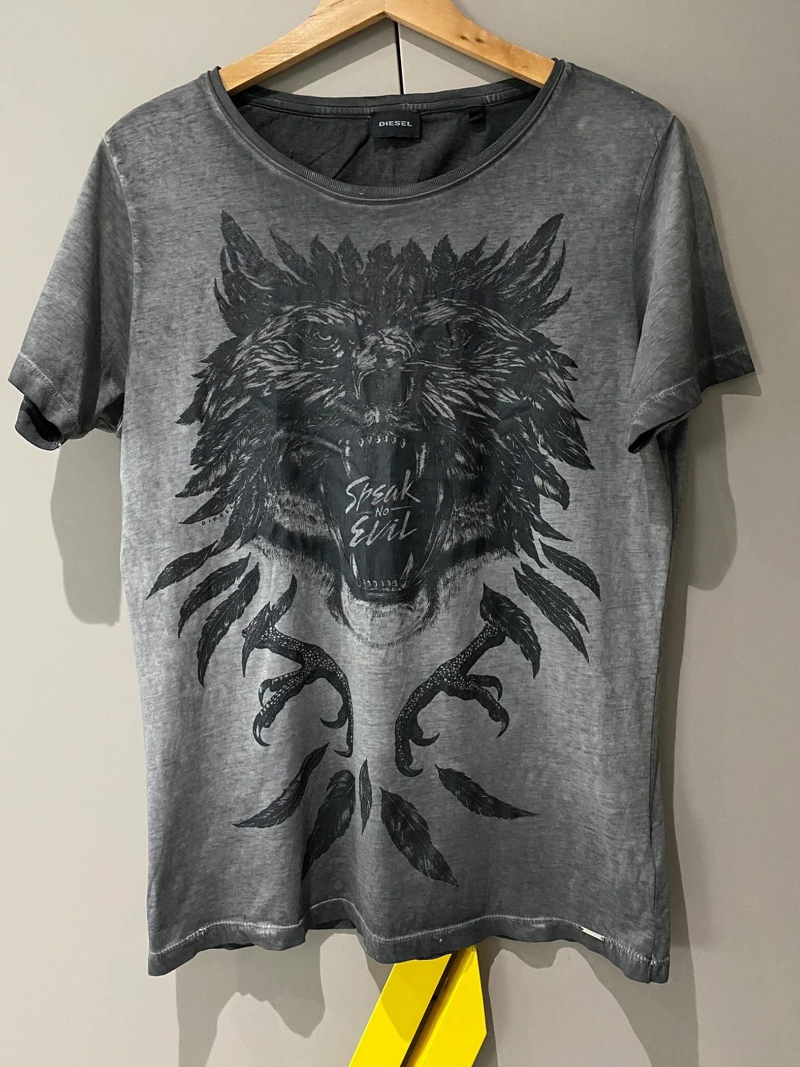 Diesel wolf t shirt best sale