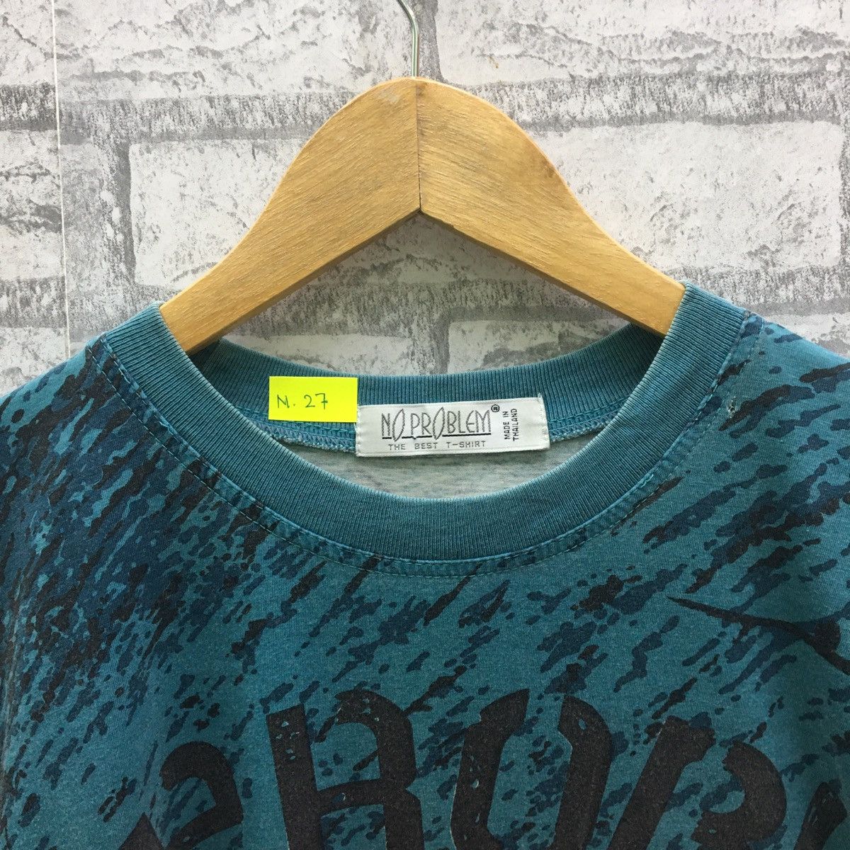 Vintage Vintage No Problem Alloverprint Nice Design T-shirt Size US XL / EU 56 / 4 - 5 Thumbnail