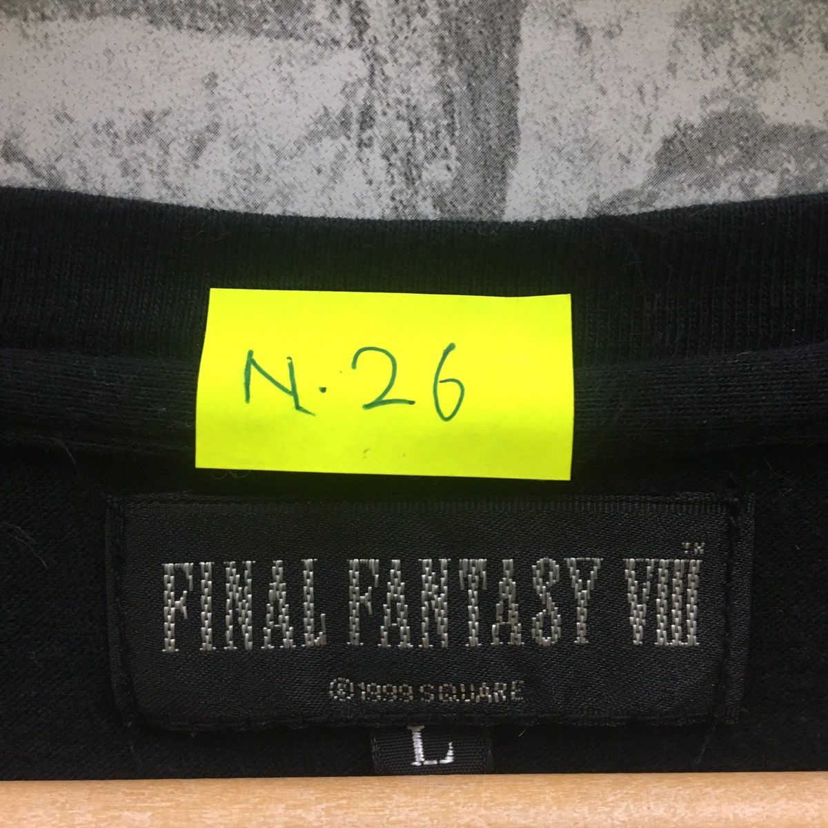 Anime Vintage 90s Final Fantasy Viii Legend Of Mana Vneck Pocket Size US M / EU 48-50 / 2 - 4 Thumbnail