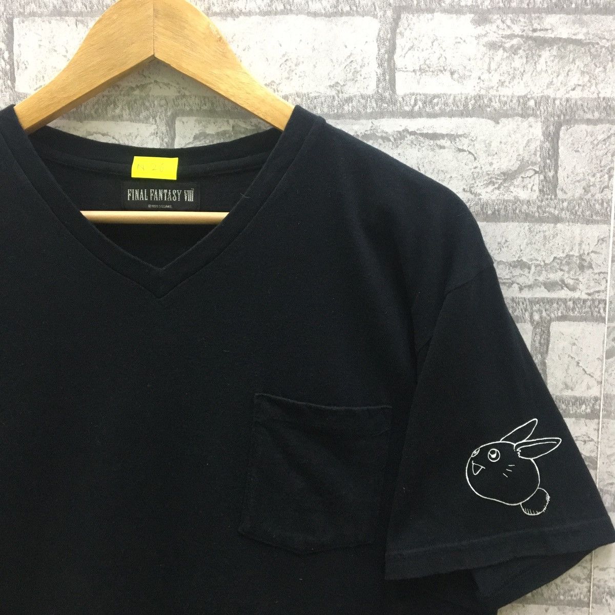 Anime Vintage 90s Final Fantasy Viii Legend Of Mana Vneck Pocket Size US M / EU 48-50 / 2 - 9 Thumbnail