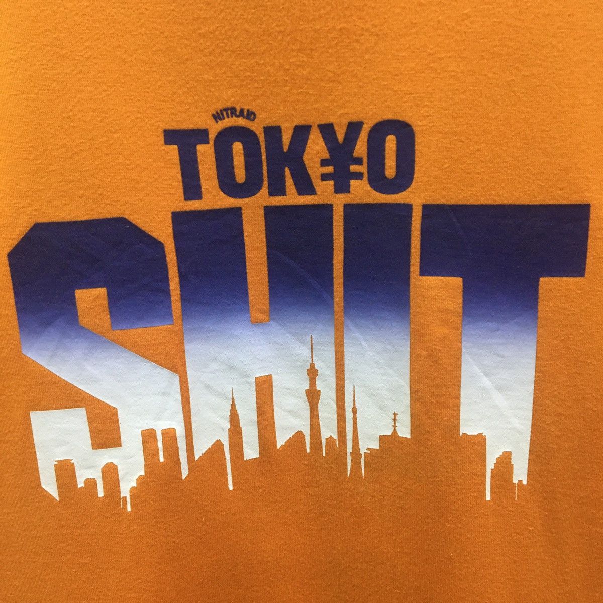 Nitraid Nitraid Tokyo Shit Japan Brand T-shirt Size US L / EU 52-54 / 3 - 5 Thumbnail