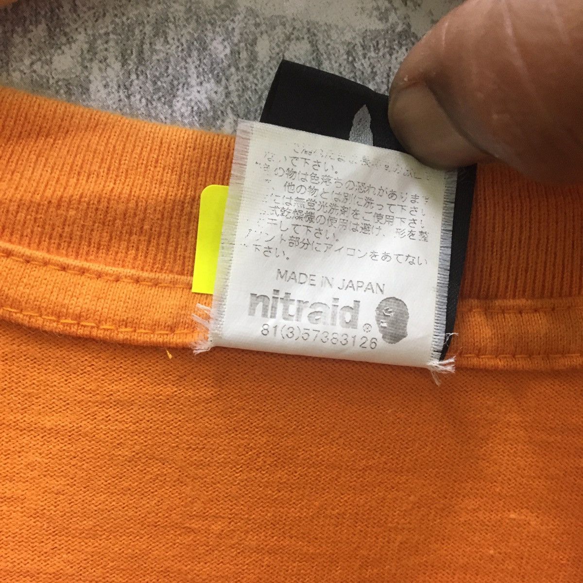 Nitraid Nitraid Tokyo Shit Japan Brand T-shirt Size US L / EU 52-54 / 3 - 7 Thumbnail