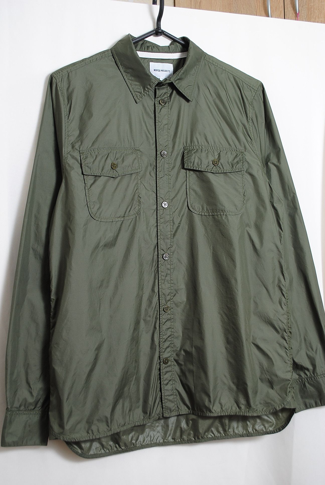 Norse Projects Hans Light Ripstop Nylon Shirt Size S Size US S / EU 44-46 / 1 - 3 Thumbnail