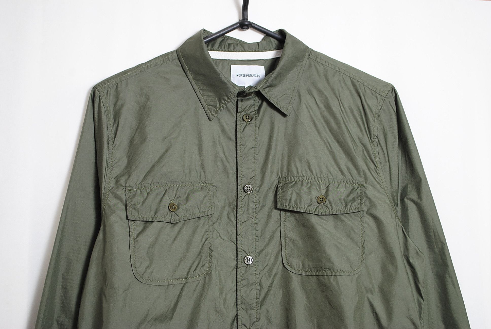 Norse Projects Hans Light Ripstop Nylon Shirt Size S Size US S / EU 44-46 / 1 - 4 Thumbnail