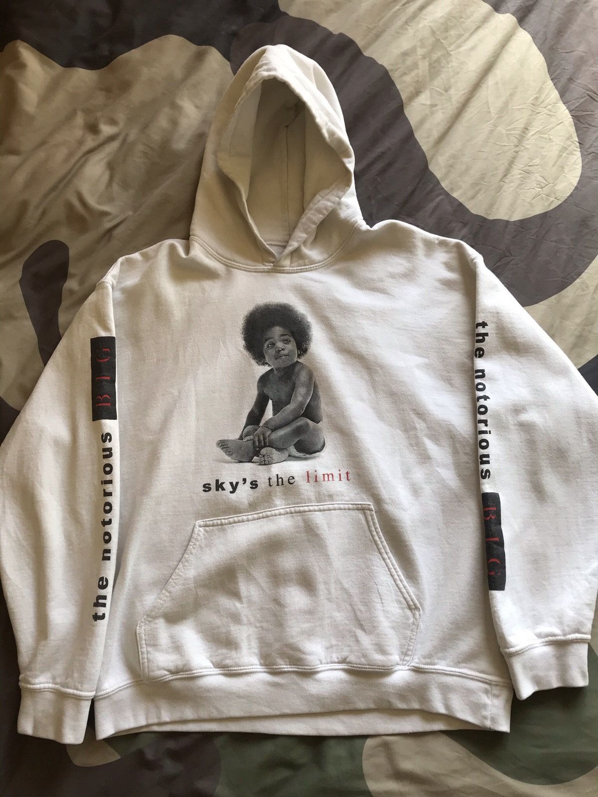 Vintage Vintage Biggie Smalls sky s the limit hoodie Grailed