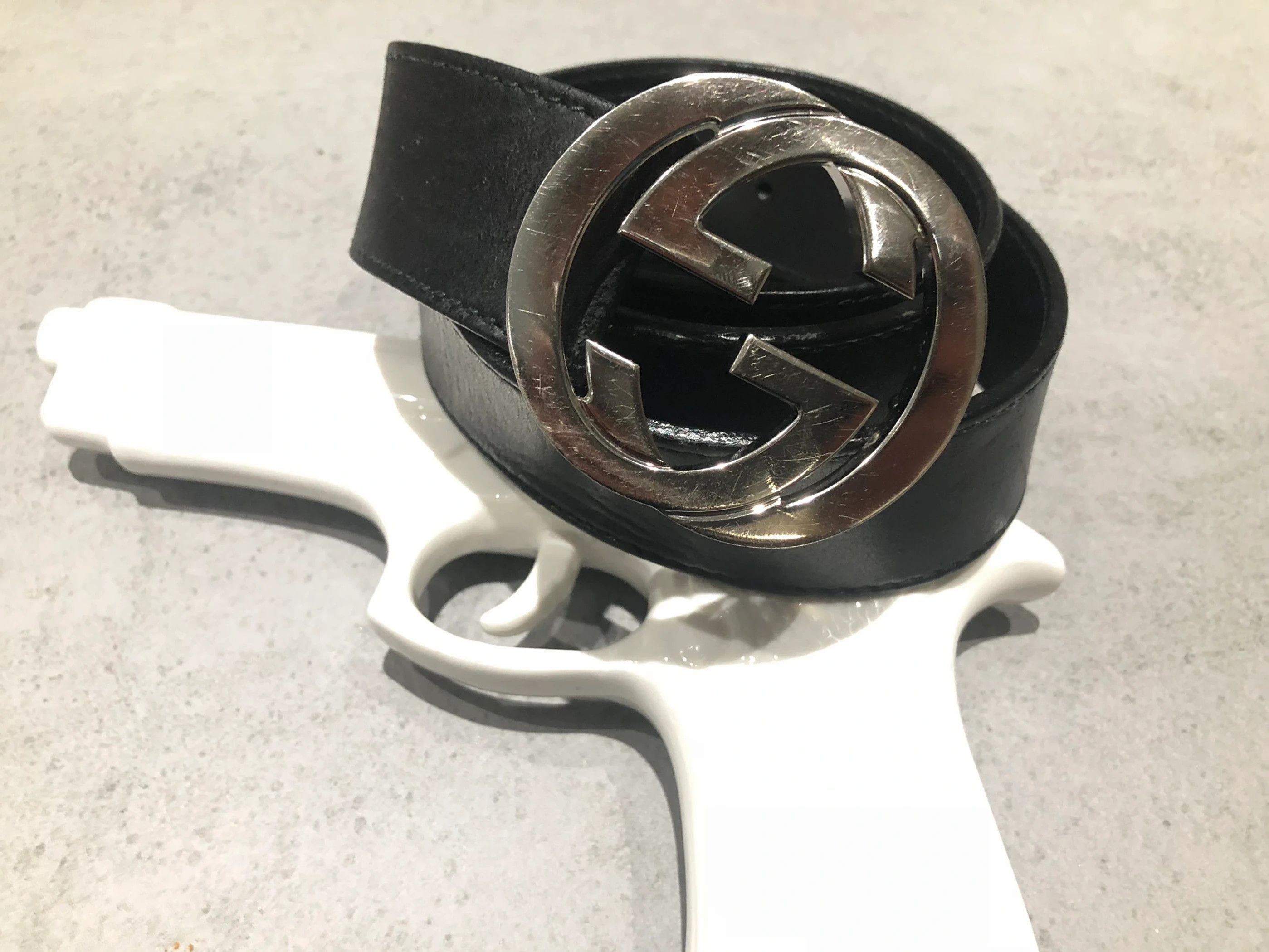 Gucci Monogram Belt Size ONE SIZE - 2 Thumbnail