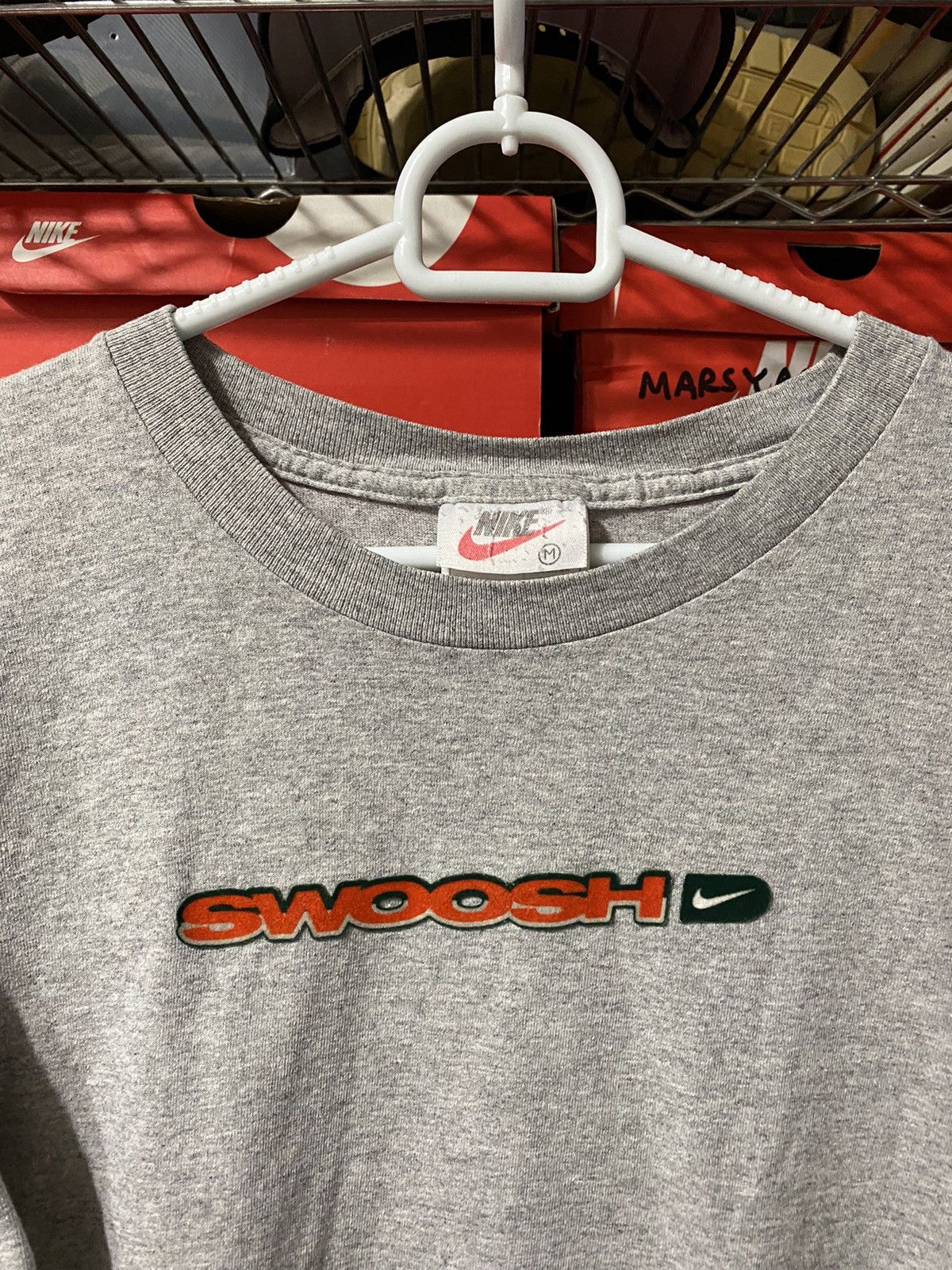 Vintage 90s Nike center swoosh t shirt