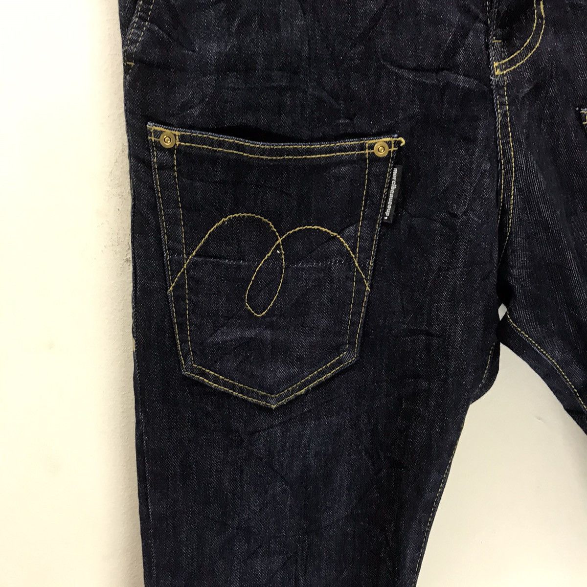 mercibeaucoup Mercibeaucoup Denim Baggy Inverted Pocket Japan Style Size US 33 - 5 Thumbnail