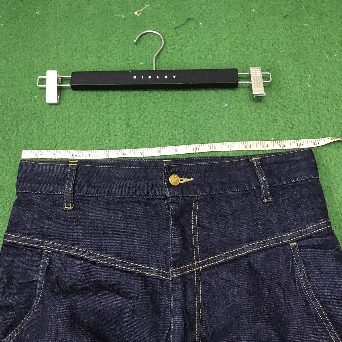 mercibeaucoup Mercibeaucoup Denim Baggy Inverted Pocket Japan Style Size US 33 - 19 Thumbnail