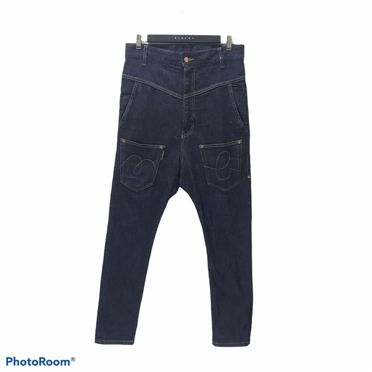 mercibeaucoup Mercibeaucoup Denim Baggy Inverted Pocket Japan Style Size US 33 - 2 Thumbnail