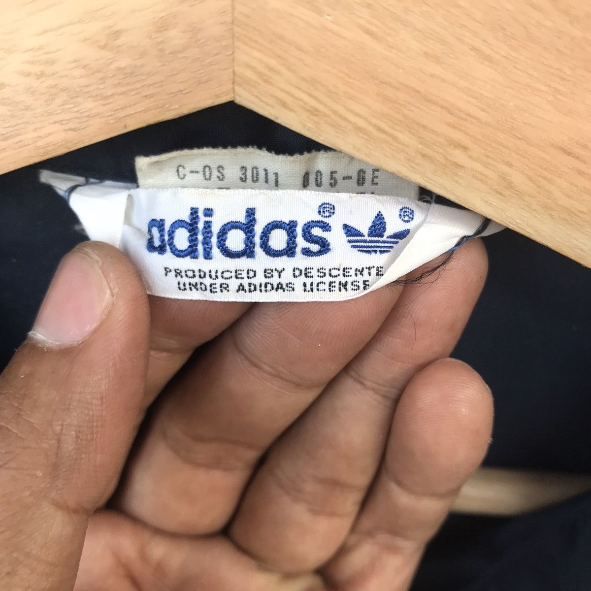 Adidas × Vintage Vintage Adidas x Descente Zip-Up Jacket - Rare Trefoil Logo Size US M / EU 48-50 / 2 - 2 Thumbnail